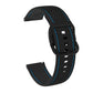 For Samsung Galaxy Watch Active 2 Two-color Stitching Silicone Replacement Strap Watchband, 20mm
