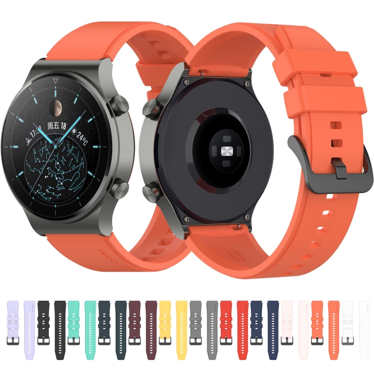 Silicone Replacement Strap Watchband, For Huawei Watch GT2 Pro
