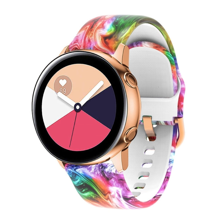 Silicone Printing Replacement Strap Watchband, For Samsung Galaxy Watch 42mm, For Samsung Galaxy Watch 46mm