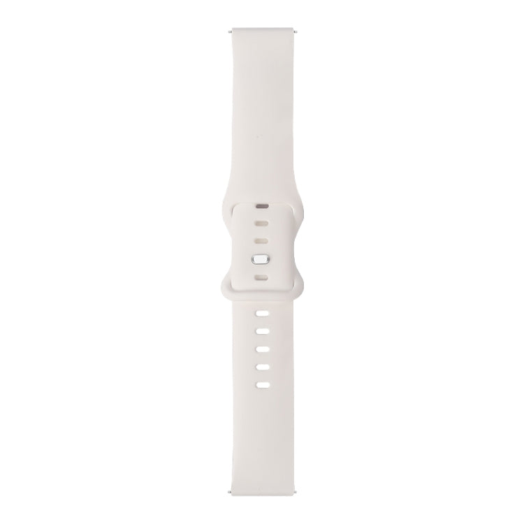 8-buckle Silicone Replacement Strap Watchband, For Samsung Galaxy Watch 3 41mm, For Samsung Galaxy Watch 3 45mm, For Samsung Galaxy Watch 42mm, For Samsung Galaxy Watch 46mm, For Samsung Galaxy Watch Active, For Huawei Watch GT 2 42mm                  ...