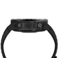 Black bezel ring accessory side view for smartwatch