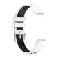 Two-color Silicone Replacement Strap Watchband, For Fitbit Luxe
