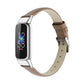 For Fitbit Luxe Leather Replacement Strap Watchband, S, L