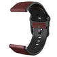 Two-layer Cowhide Leather Replacement Strap Watchband, 20mm, 22mm