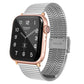 Multi-baht Steel Replacement Watchband For Apple Watch Series, 7 45mm / 6 & SE & 5 & 4 44mm / 3 & 2 & 1 42mm, 7 41mm / 6 & SE & 5 & 4 40mm / 3 & 2 & 1 38mm