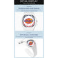 SANDA 6077 Simple Icon Round Dial Ladies Silicone Strap Quartz Watch