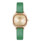 SANDA P1098 Simple Bar Scale Oval Dial Quartz Watch for Women