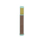 Nylon loop watch strap with mint top band, brown mesh section, black ends