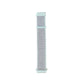Nylon loop watch strap in pale blue with light end clips