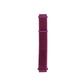Nylon loop replacement watchband strap, deep purple with two end buckles