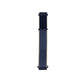 Nylon loop replacement watchband strap, two-tone navy and light blue with two end buckles
