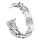 22mm Universal Single Row Diamonds Denim Chain Replacement Watchband, For Garmin Vivoactive 4 / Venu 2