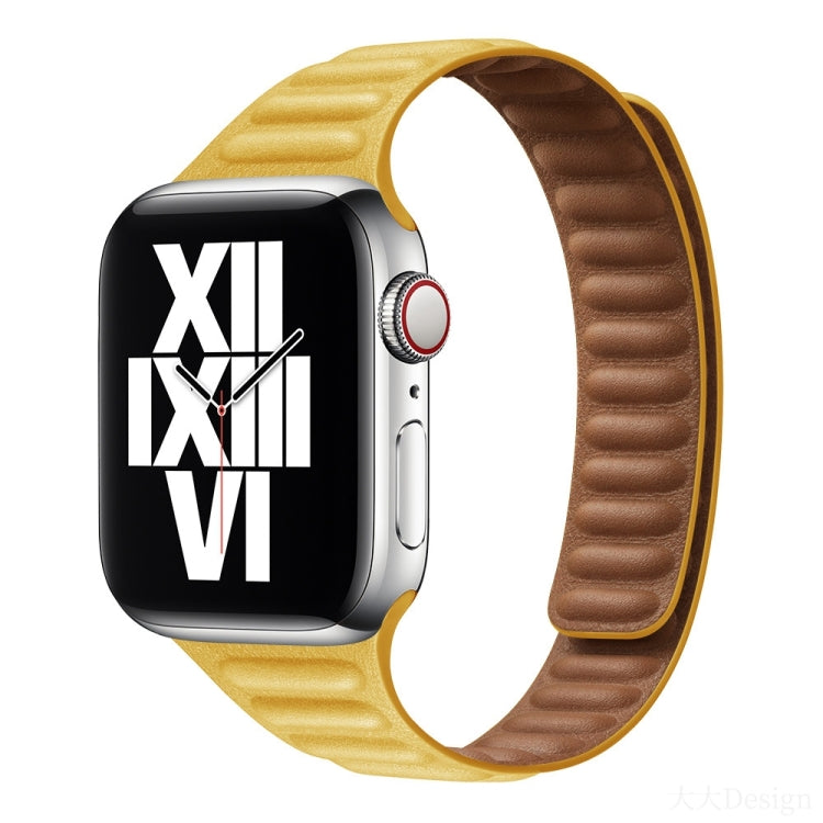 Slimming Loop Magnetic Replacement Watchband For Apple Watch Series, 7 41mm / 6&SE&5&4 40mm / 3&2&1 38mm, 7 45mm / 6&SE&5&4 44mm / 3&2&1 42mm