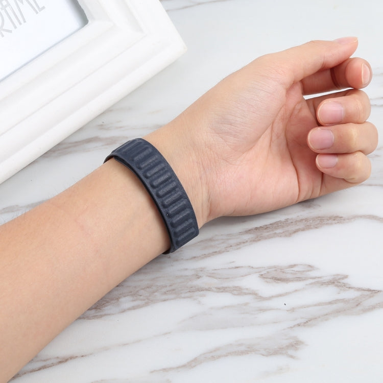 Slimming Loop Magnetic Replacement Watchband For Apple Watch Series, 7 41mm / 6&SE&5&4 40mm / 3&2&1 38mm, 7 45mm / 6&SE&5&4 44mm / 3&2&1 42mm