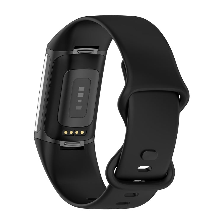 For Fitbit Charge 5 Silicone Replacement Strap Watchband, S, L