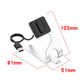 Portable Magnetic Metal Charger Holder, For Fitbit Charge 5