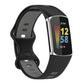 Two-color Silicone Replacement Strap Watchband, For Fitbit Charge 5