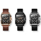 OLEVS 9919 Square Dial Chronograph Luminous Quartz Watch for Men