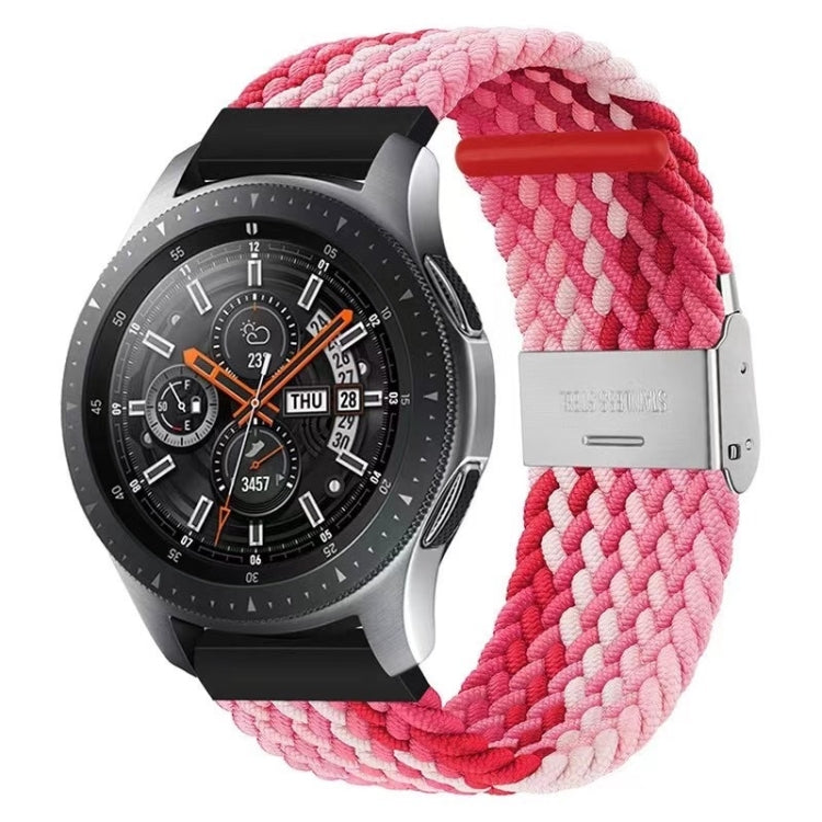 22mm Universal Nylon Braided Metal Buckle Strap, 22mm