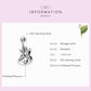 925 sterling silver vintage violin charm pendant with engraved music notes