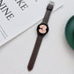 Sewing Leather Strap Watchband, For Samsung Galaxy Watch4 40mm / 44mm