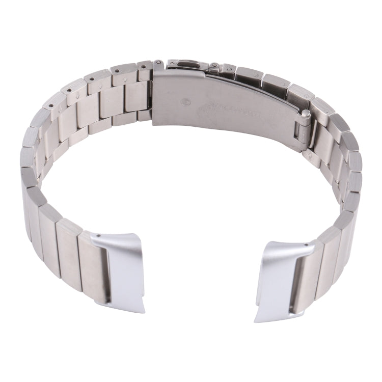 Five-bead Steel Strap Watchband, For Fitbit Charge 5