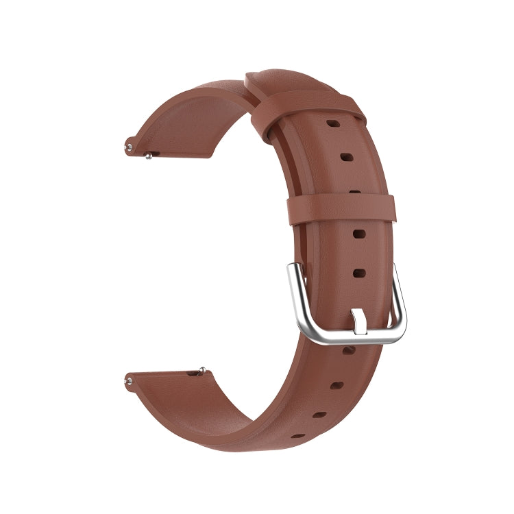 Round Tail Leather Watchband, For Huawei Watch GT 3 46mm/GT Runner, For Huawei Watch GT 3 42mm