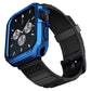 Silicone Watchband + Watch Case Set, For Apple Watch Series 9 / 8 / 7 41mm, For Apple Watch Series 9 / 8 / 7 45mm