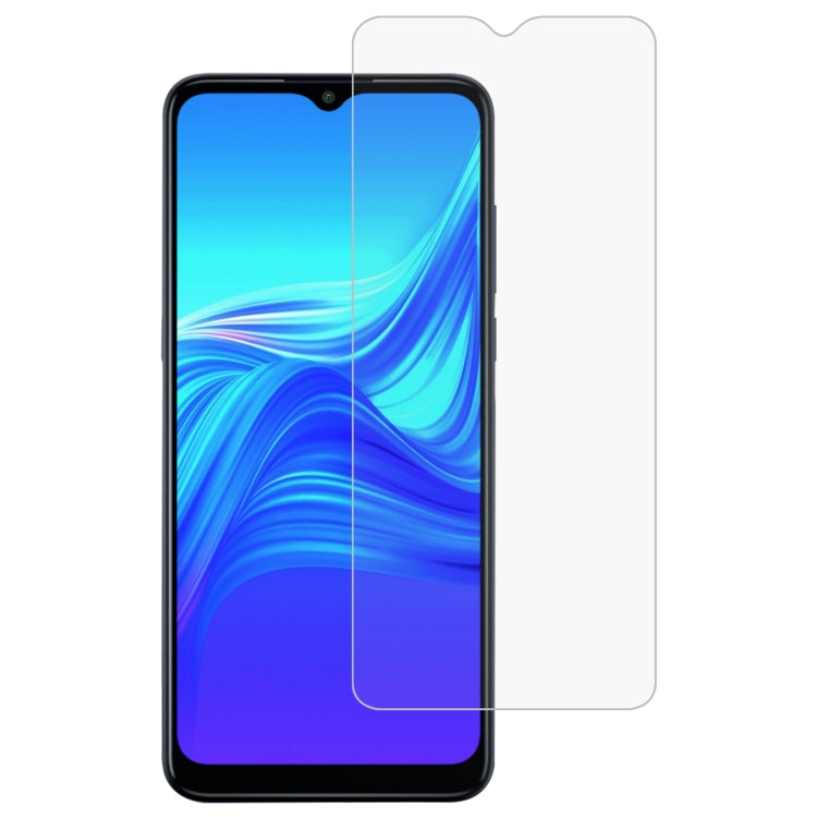 Tempered glass screen protector for smartphone, clear 2.5D curved panel