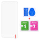 Tempered glass screen protector kit, clear screen cover with cleaning wipes