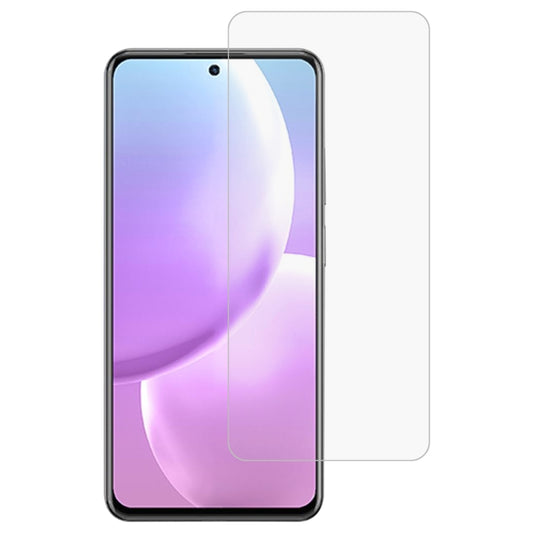 Tempered glass screen protector for smartphone, clear 2.5D curved edge fit