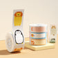 Thermal label paper rolls with animal-themed labels, 25 x 50mm size