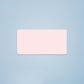 Mint green thermal label sticker sheet, 25 x 50mm rectangle, 130 sheets