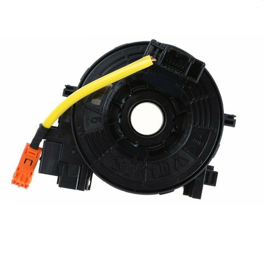 Car steering wheel spiral cable clock spring with yellow lead and round center hole