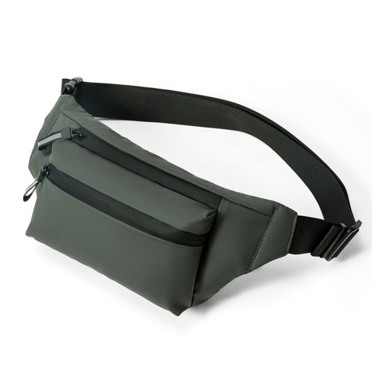 FEIHADUN cxs-321 Adjustable Oxford Cloth Waist Bag, Size: 32 x 12 x 6cm, cxs-321 (Black), cxs-321 (Grey), cxs-321 (Dark Green), cxs-321 (Silver)