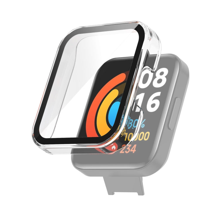 PC + Tempered Glass Watch Protective Case, For Xiaomi Redmi Watch 2 Lite