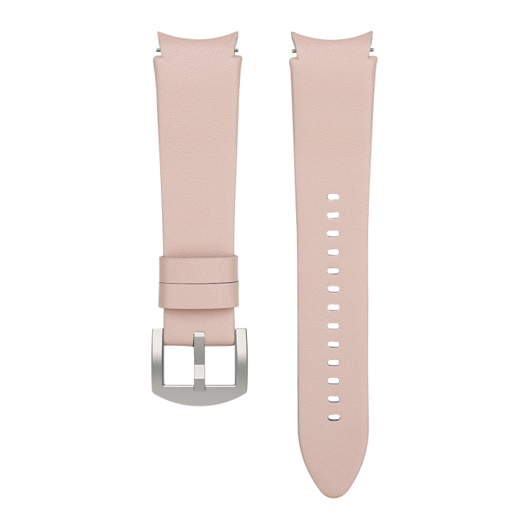 Genuine Leather Watchband, For Samsung Galaxy Watch4 40mm / 44mm