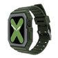 Two-color Integrated Watchband For Apple Watch Series, 7 41mm / 6&SE&5&4 40mm / 3&2&1 38mm, 7 45mm / 6&SE&5&4 44mm / 3&2&1 42mm