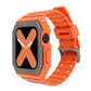 Two-color Integrated Watchband For Apple Watch Series, 7 41mm / 6&SE&5&4 40mm / 3&2&1 38mm, 7 45mm / 6&SE&5&4 44mm / 3&2&1 42mm