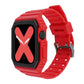Two-color Integrated Watchband For Apple Watch Series, 7 41mm / 6&SE&5&4 40mm / 3&2&1 38mm, 7 45mm / 6&SE&5&4 44mm / 3&2&1 42mm