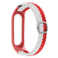 Stripe Braided Watchband, For Xiaomi Mi Band 6 / 5, For Xiaomi Mi Band 4 / 3