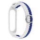 Stripe Braided Watchband, For Xiaomi Mi Band 6 / 5, For Xiaomi Mi Band 4 / 3