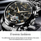 OLEVS 6607 Multi-function Men Big Flywheel Automatic Waterproof Mechanical Watch