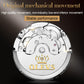 OLEVS 6607 Multi-function Men Big Flywheel Automatic Waterproof Mechanical Watch