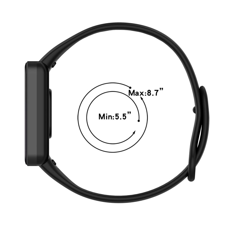 Solid Color Silicone Watchband, For Xiaomi Redmi Band Pro