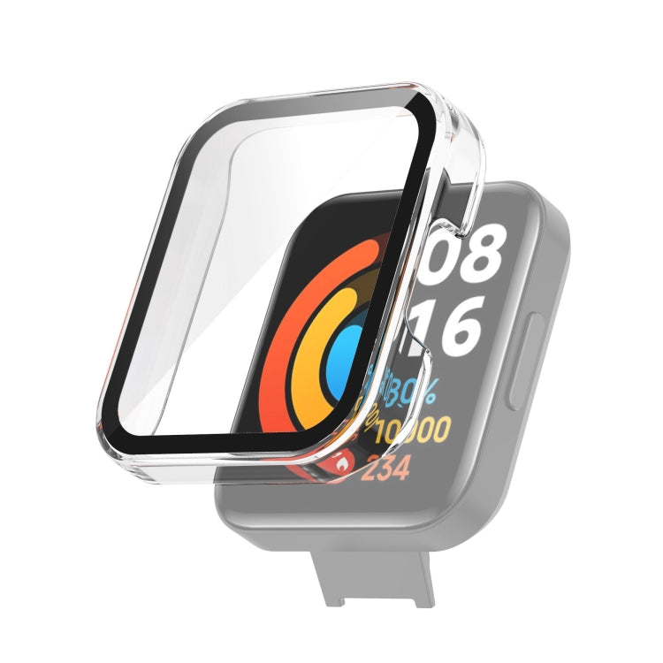 PC + Tempered Glass Watch Protective Case, For Xiaomi Redmi Watch 2 Lite Foreign Version