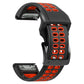 Quick Release Double Row Silicone Watchband, For Garmin Fenix 6, For Garmin Fenix 6X