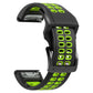 Quick Release Double Row Silicone Watchband, For Garmin Fenix 6, For Garmin Fenix 6X