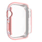 Diamond PC + Tempered Glass Watch Case For Apple Watch Series, 7 41mm, 7 45mm