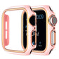 Two-color Electroplating PC Watch Case For Apple Watch Series, 3&2&1 38mm, 3&2&1 42mm